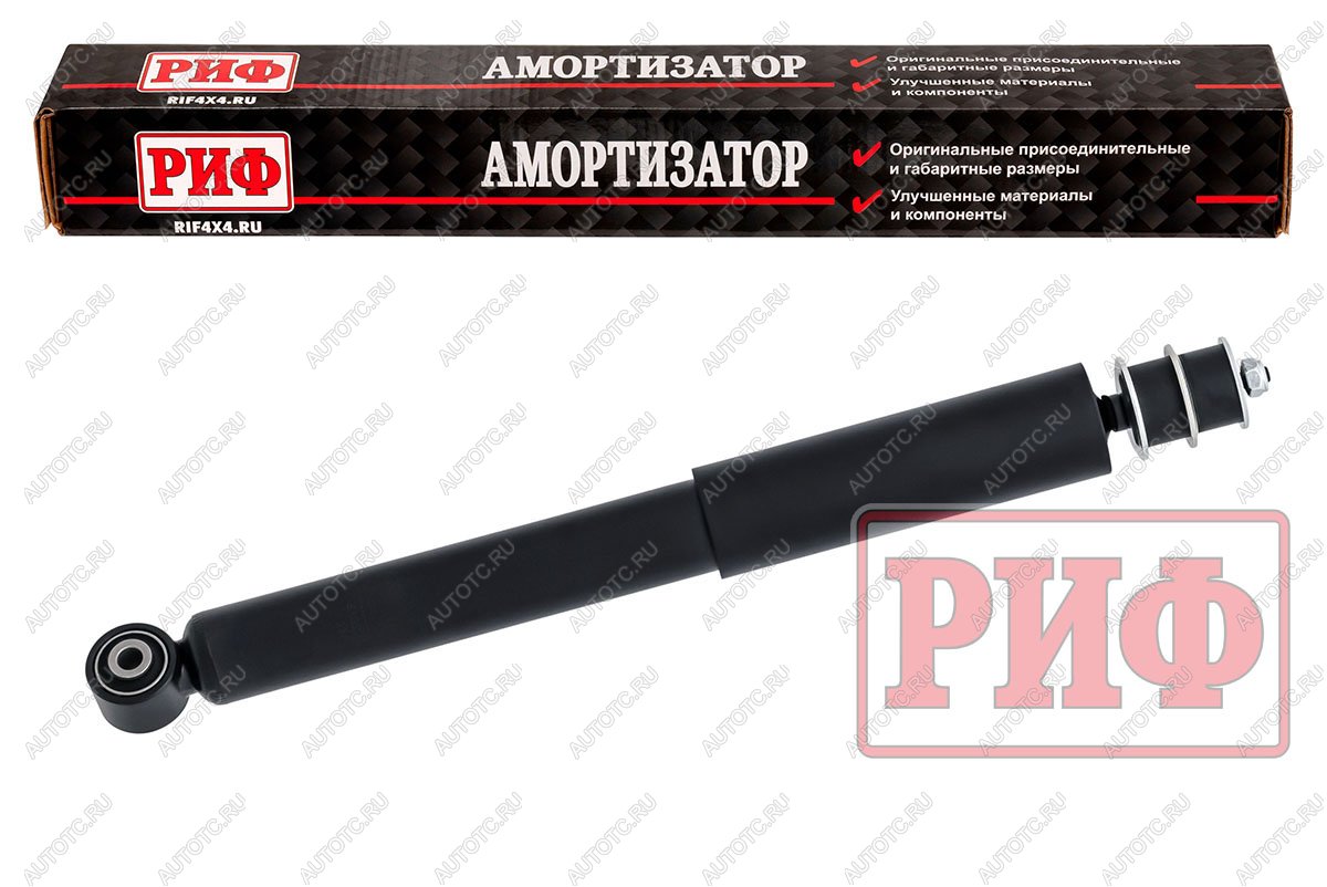4 419 р. Амортизатор РИФ задний Ssang Yong Kyron штатный OEM 4530109505 РИФ sag332sl  с доставкой в г. Тамбов