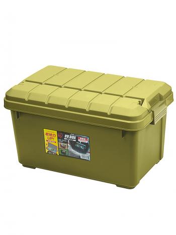 Ящик экспедиционный IRIS RV BOX RV600C c двойной разделенной крышкой, 40 л 61,5x37,5x34 см хаки IRIS OHYAMA rv600ckh