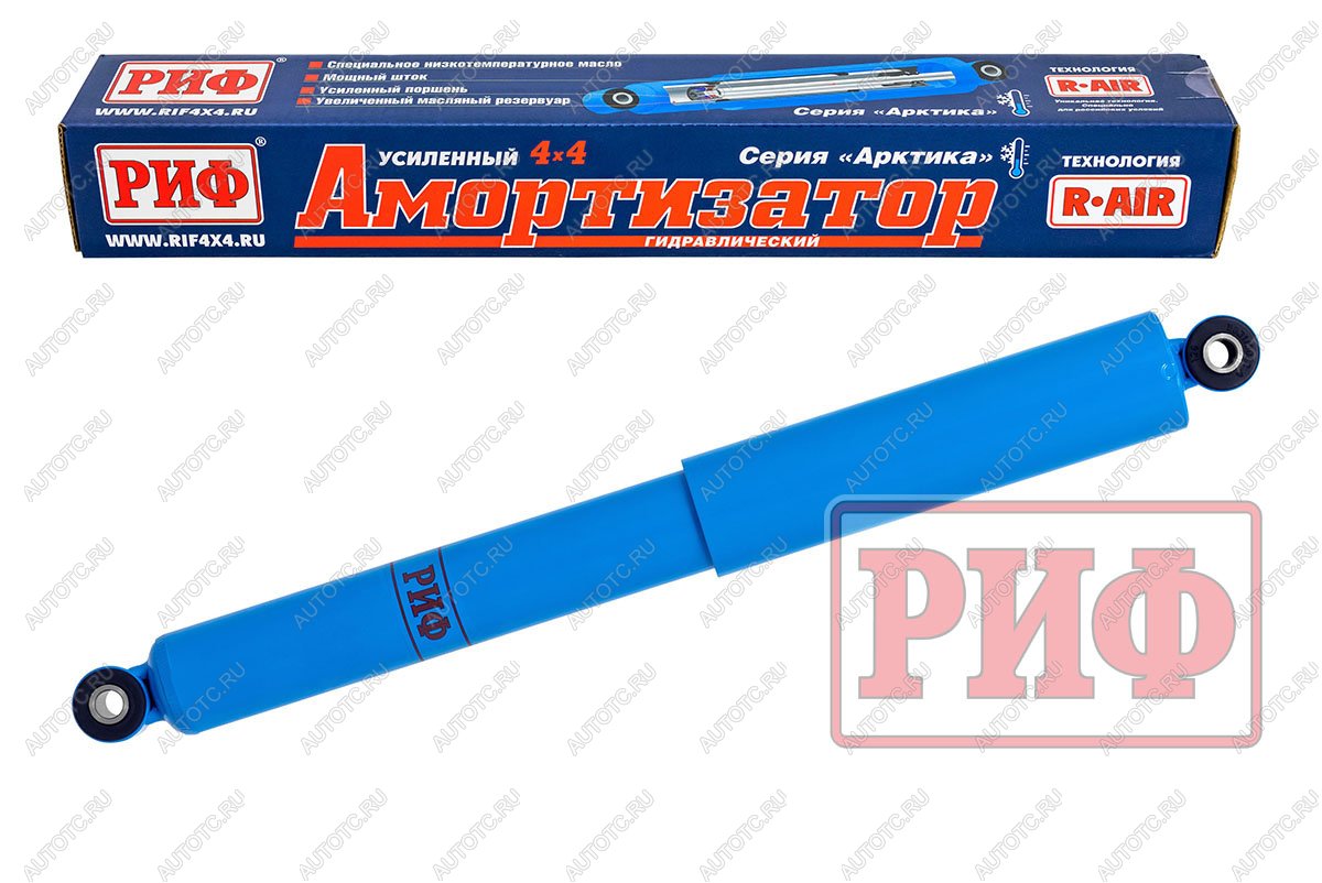 3 419 р. Амортизатор задний усиленный Арктика РИФ  Лада Нива Трэвел (2021-2025) (212300-80) (штатный)  с доставкой в г. Тамбов
