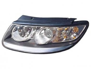 Левая фара (c электрокорректором) BODYPARTS Hyundai Santa Fe CM дорестайлинг (2006-2009)