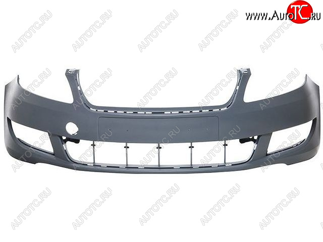 4 799 р. Передний бампер BODYPARTS Skoda Fabia Mk2 хэтчбэк рестайлинг (2010-2014) (неокрашенный)  с доставкой в г. Тамбов