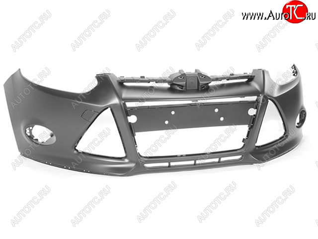 1 899 р. Передний бампер BODYPARTS Ford Focus 3 седан дорестайлинг (2011-2015) (неокрашенный)  с доставкой в г. Тамбов