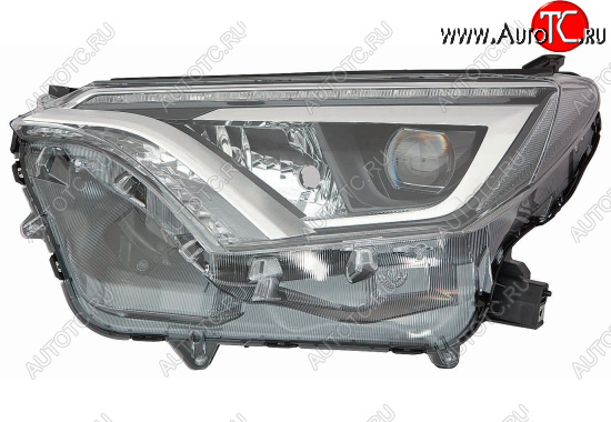 42 799 р. Левая фара (с электрокорректором, диодная) BodyParts Toyota RAV4 XA40 5 дв. рестайлинг (2015-2019)  с доставкой в г. Тамбов