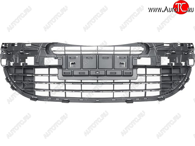 5 699 р. Центральная решетка переднего бампера (пр-во Китай) BODYPARTS Peugeot 408  дорестайлинг (2010-2017)  с доставкой в г. Тамбов
