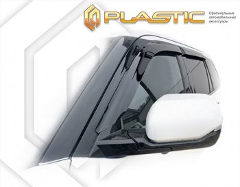 Дефлектора окон CA-Plastic Toyota (Тойота) Sequoia (Секвоя)  XK80 (2022-2024) XK80  (classic полупрозрачный)