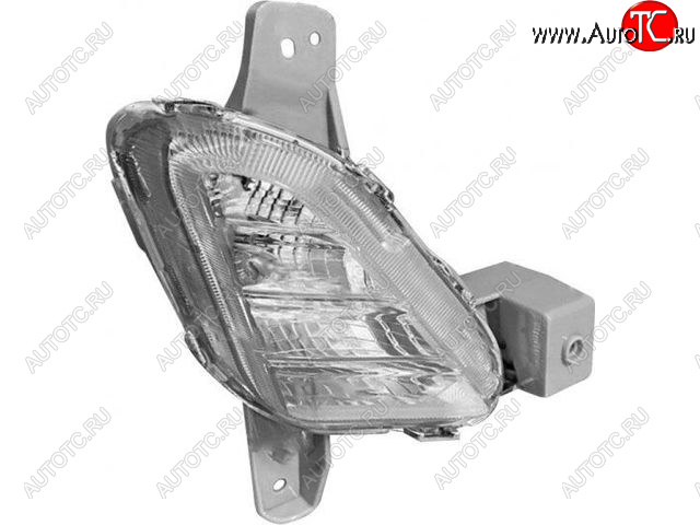 0 р. Правая противотуманная фара (ДХО) CHINA Hyundai Sonata LF рестайлинг (2017-2019)  с доставкой в г. Тамбов