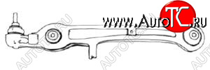 2 159 р. AUDI A6 04- РЫЧАГ ПЕРЕДН ПОДВЕСКИ Л=П НИЖН СПЕРЕД (Тайвань) BodyParts ai0a604-811-z  с доставкой в г. Тамбов