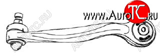 969 р. AUDI A6 04- {A8 03-} РЫЧАГ ПЕРЕДН ПОДВЕСКИ ПРАВ ВЕРХН СЗАДИ (Тайвань) BodyParts ai0a604-812-r  с доставкой в г. Тамбов