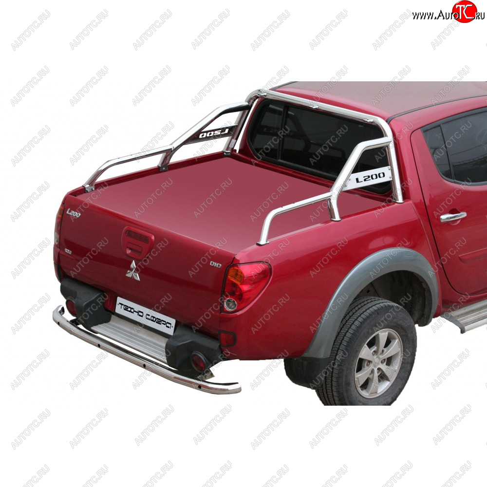 41 999 р. Дуга багажника с боковой поддержкой d63,5 MITSUBISHI L200 НЕРЖ.  0609 н  с доставкой в г. Тамбов