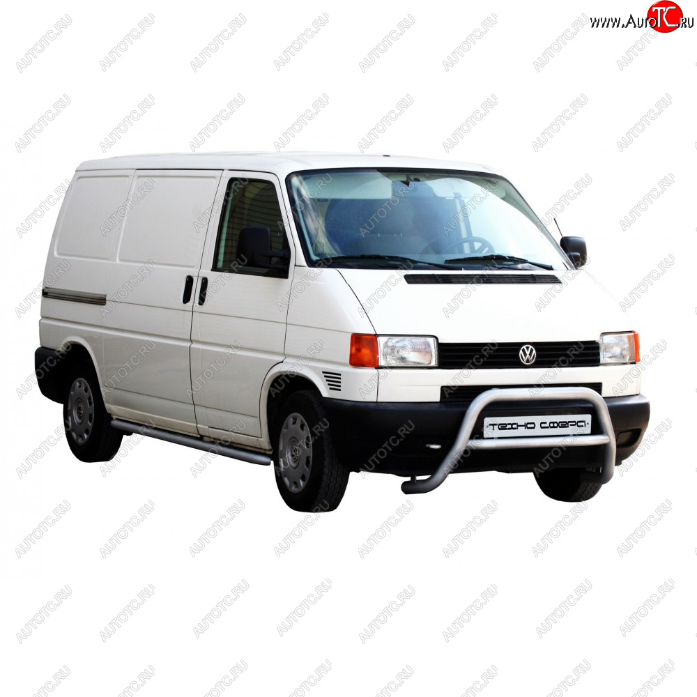 26 999 р. Передок нержавейка d63.5, Техно Сфера  Volkswagen Transporter  T4 (1990-2003) дорестайлинг, рестайлинг (Нержавейка)  с доставкой в г. Тамбов