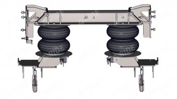 Пневмоподвеска Daewoo Novus CC6CT, мотор 270 лс, задняя ось Арайд 28012.02