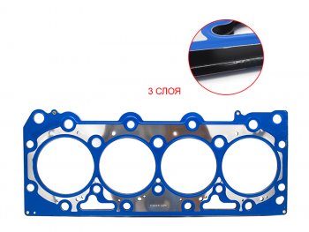 2 149 р. Прокладка ГБЦ металл J3 2,9 DYG  Hyundai Terracan  HP (2001-2007), KIA Bongo  PU (2004-2024)  с доставкой в г. Тамбов. Увеличить фотографию 2