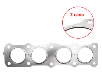 Прокладка выпускного коллектора G4KJ 2,4 DYG KIA Optima 4 JF дорестайлинг седан (2016-2018)