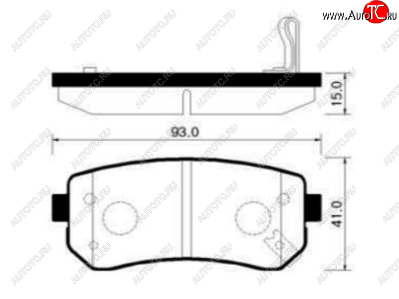 1 499 р. Колодки тормозные задние LH-RH SAT  Hyundai Creta (GS), Tucson (TL,  NX4), KIA Ceed (1 ED,  2 JD,  3 CD), Cerato (2 TD,  3 YD,  4 BD), Rio (2 JB), Sportage (2 JE,KM,  3 SL,  4 QL,  5 NQ5)  с доставкой в г. Тамбов