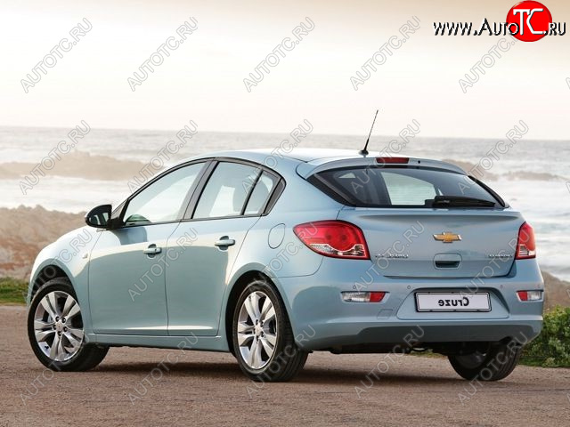 2 989 р. Задняя левая ремонтная арка AUTOFERRUM Chevrolet Cruze J305 хэтчбек дорестайлинг (2009-2012) (Холоднокатаная сталь 0,8 мм)  с доставкой в г. Тамбов