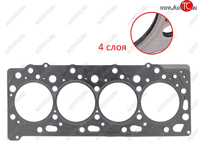 12 349 р. Прокладка ГБЦ 4D56 (T=1.17) MITSUBISHI  Mitsubishi Pajero Sport ( PB,  QE,  QF) (2013-2022) рестайлинг, дорестайлинг, рестайлинг  с доставкой в г. Тамбов