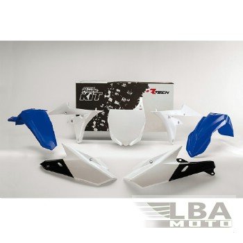 Комплект пластика R-Tech Yamaha YZ250F450F 14-17, YZ250FX 15-17 (R-KITYZF-BL0-514) синийбелый  r-kityzf-bl0-514