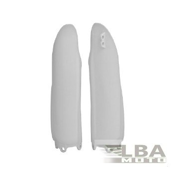 Защита вилки (пара) R-Tech Yamaha YZ125250 WR125250 08-14, YZ250F450F 08-09 (R-PSYZ0BN0008) белые  r-psyz0bn0008