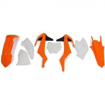 Комплект пластика R-Tech KTM SXSX-F 16-18, XCXC-F 17-18 (R-KITKTM-OEM-536) оранжевыйбелыйчерный  r-kitktm-oem-536