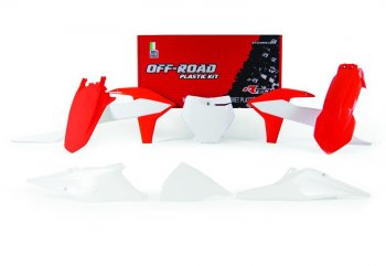 Комплект пластика R-Tech KTM SXSXF 19-22, XCXCF 19-22 (R-KITKTM-OEM-600) Бело-оранж  r-kitktm-oem-600