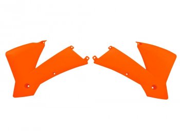 Обтекатели радиатора R-Tech KTM SX 01-04, EXC 03-04 (R-CVKTMAR9803) Оранжевый  r-cvktmar9803