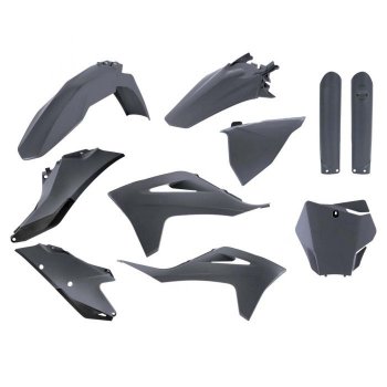 Комплект пластика POLISPORT GasGas MC125 20-22, MC-F250450 20-22 Серый  6200177-926-1530