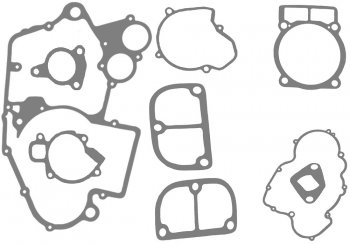 Комплект прокладок CHAKIN для мотоцикла KTM 400 EXC 00-02  SX 98-02 , 450 EXC 03-07  0kkt-012