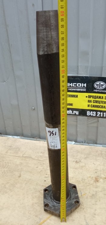 10 299 р. Вал натяжения гусеницы SD16 SHANTUI 16y-40-11200  с доставкой в г. Тамбов. Увеличить фотографию 4