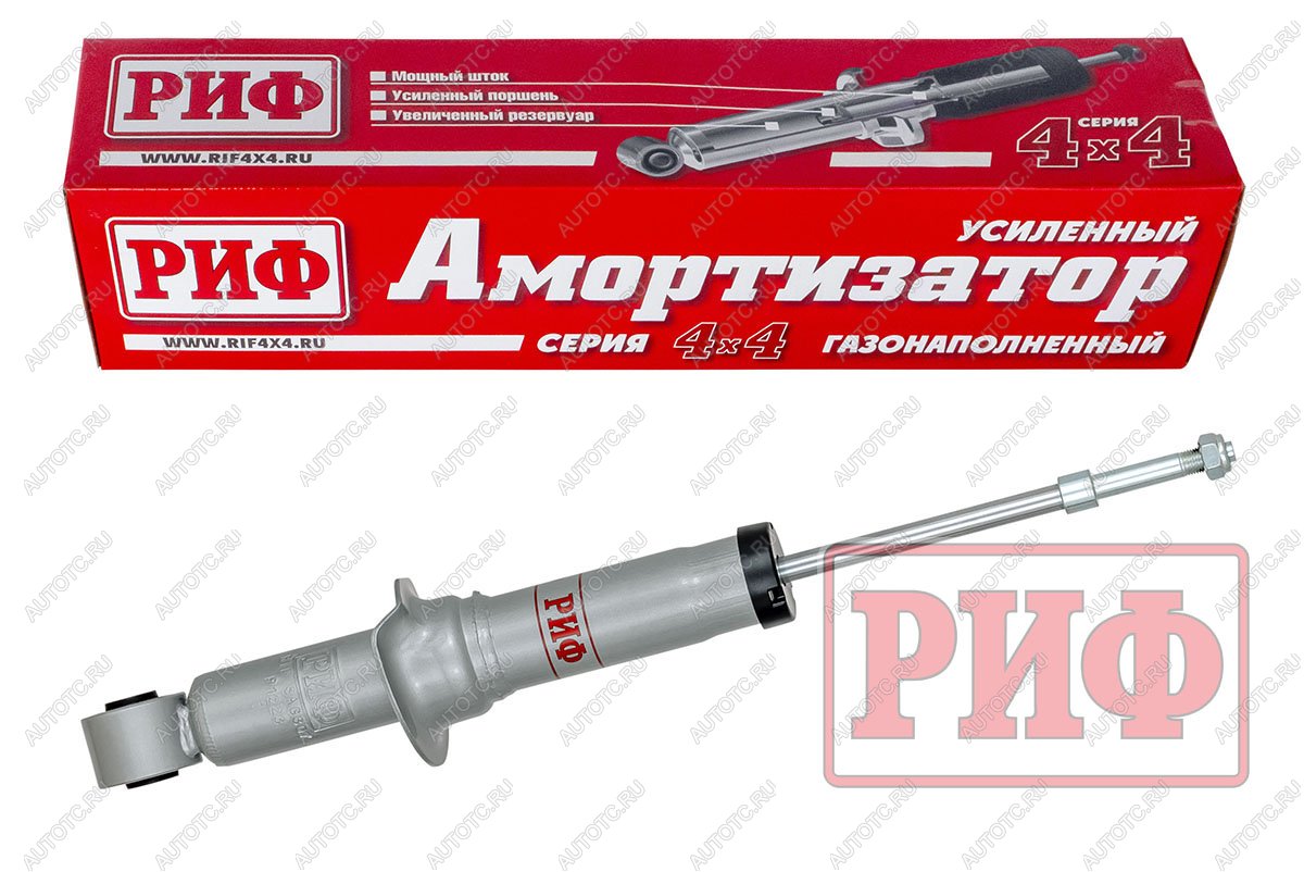 4 309 р. Амортизатор передний газовый РИФ  KIA Mohave ( HM,  HM2) (2008-2022) дорестайлинг, рестайлинг (под лифт 0-30 мм)  с доставкой в г. Тамбов