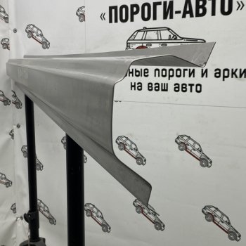 Комплект порогов (Ремкомплект) полный профиль Пороги-Авто Лада Приора 2172 хэтчбек дорестайлинг (2008-2014)  (холоднокатаная сталь 1 мм)