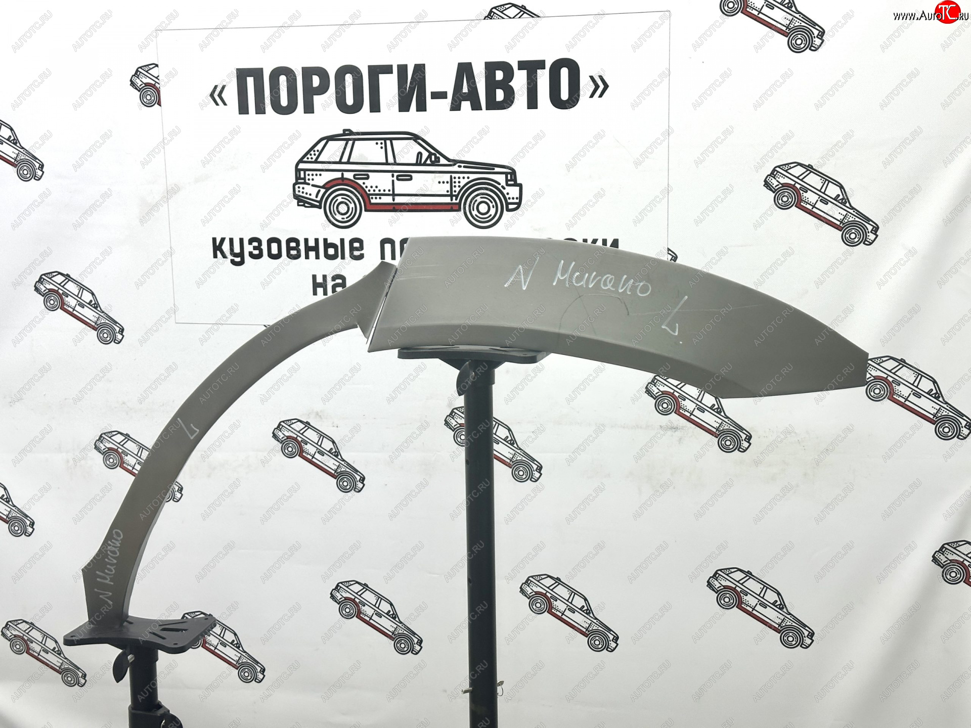 2 199 р. Ремонтные арки задних крыльев (Левая арка) Пороги-Авто  Nissan Murano  1 Z50 (2002-2009) (холоднокатаная сталь 0,8мм)  с доставкой в г. Тамбов