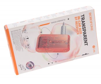 1 059 р. Адаптер Bluetooth автомобильный BOROFONE BOROFONE bc46 vitality orange  с доставкой в г. Тамбов. Увеличить фотографию 3