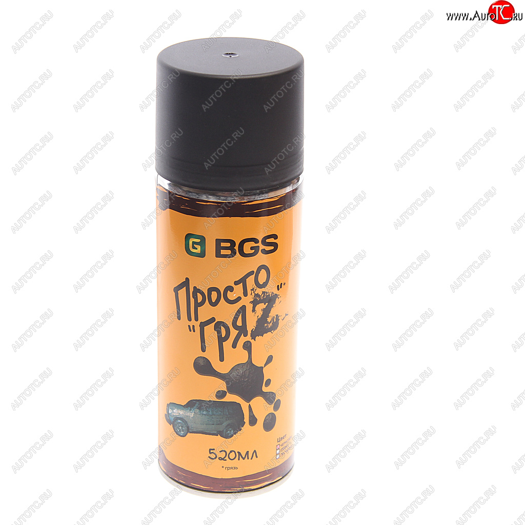 769 р. Автогрязь аэрозоль чернозем т-серая 520мл BGS BGS bgs-02  с доставкой в г. Тамбов