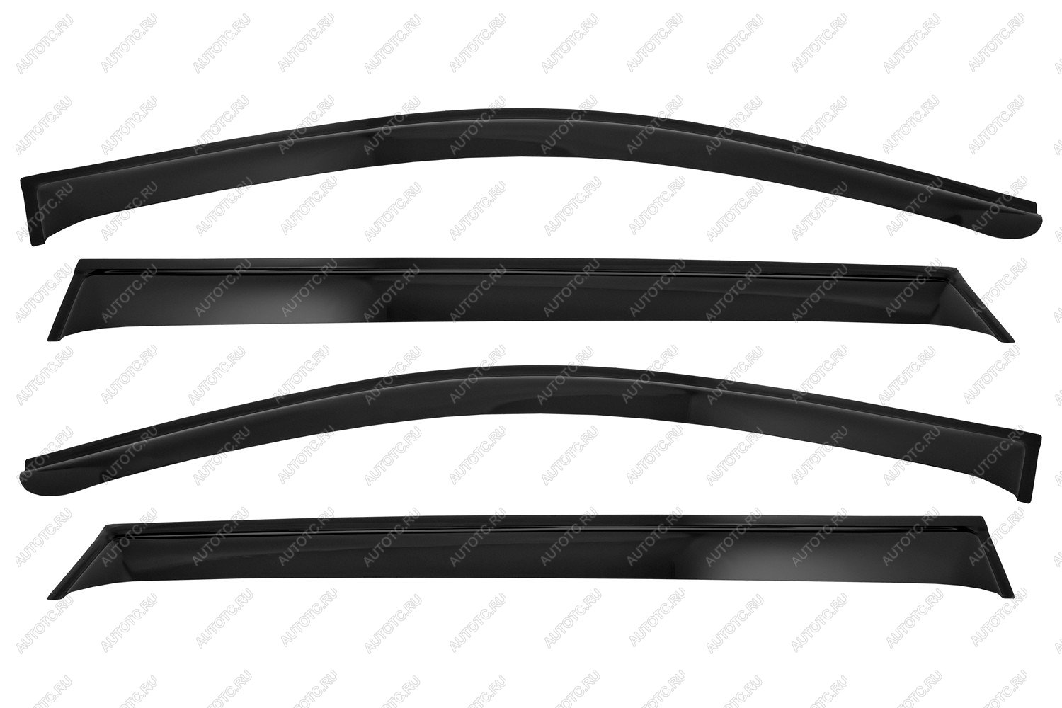 1 799 р. Дефлекторы окон накладной VOLKSWAGEN TAYRON X 2020- кроссовер  Фольксваген REIN reinwv1341  с доставкой в г. Тамбов