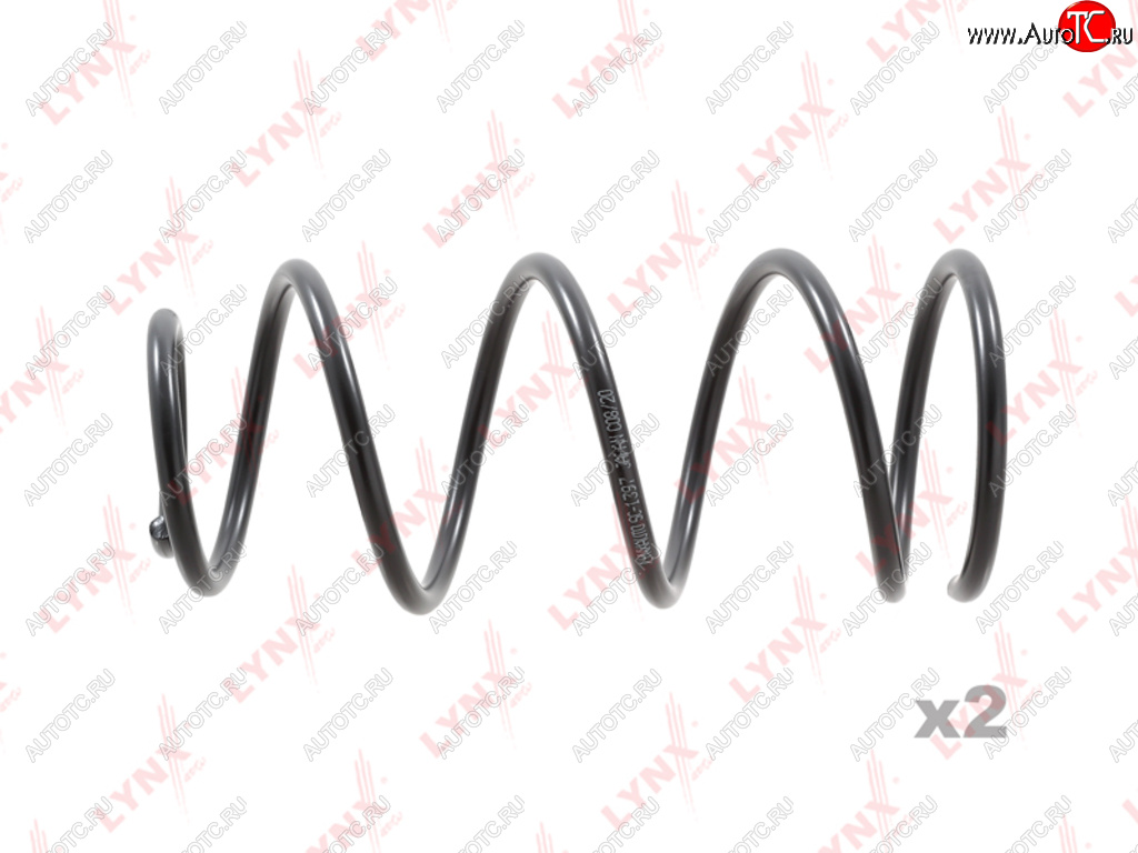 2 399 р. Пружина передней подвески LYNX Ford Focus 2  седан дорестайлинг (2004-2008)  с доставкой в г. Тамбов