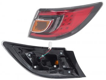 Фонарь задний правый (внешний, LED) SAT Mazda 6 GH дорестайлинг лифтбэк (2007-2010) ()