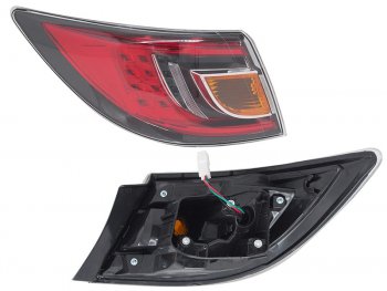 Фонарь задний левый (внешний, LED) SAT Mazda 6 GH дорестайлинг лифтбэк (2007-2010) ()