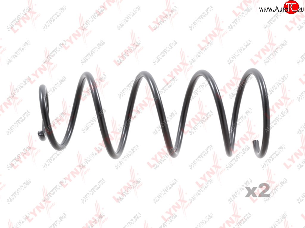 2 099 р. Пружина передней подвески LYNX CITROEN C4 B7 хэтчбэк 5 дв. (2011-2018)  с доставкой в г. Тамбов
