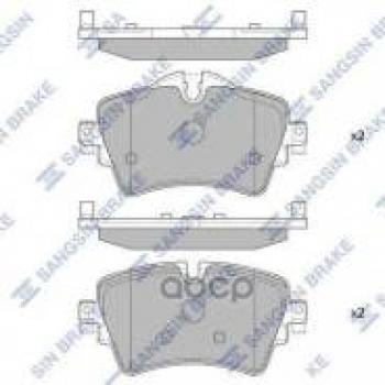 Колодки тормозные передние (4шт.) SANGSIN Mini Cooper 4 (2014-2024)