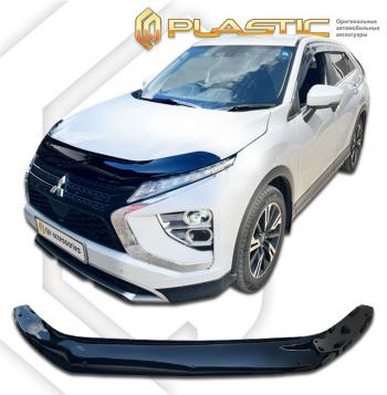 Дефлектор капота CA-Plastic Mitsubishi Eclipse Cross GK рестайлинг (2021-2022)