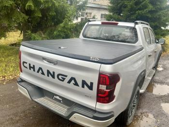 Крышка кузова Premium ТСС Тюнинг Changan Hunter Plus (2022-2025) пикап (алюминий Black)