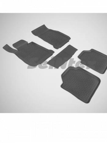 Коврики в салон (3D ворс) Seintex BMW 3 серия  F34 (2012-2020) Grand Turismo лифтбэк дорестайлинг, Grand Turismo лифтбэк рестайлинг (серый)