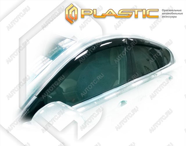 2 799 р. Ветровики дверейClassic полупрозрачныйJaguarXF 2010-2016CC9Chrome molding=120,  2010030312972  с доставкой в г. Тамбов