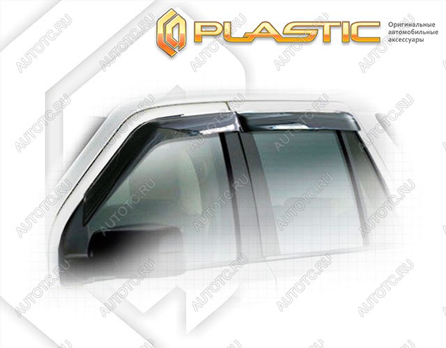 2 969 р. Ветровики дверейClassic полупрозрачныйLand RoverFreelander II2006–2012  2010030302966  с доставкой в г. Тамбов