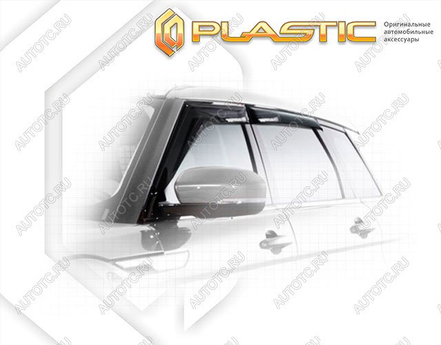 2 799 р. Ветровики дверейClassic полупрозрачныйLand RoverRange Rover Evoque 5 Door2011-2018  2010030306247  с доставкой в г. Тамбов