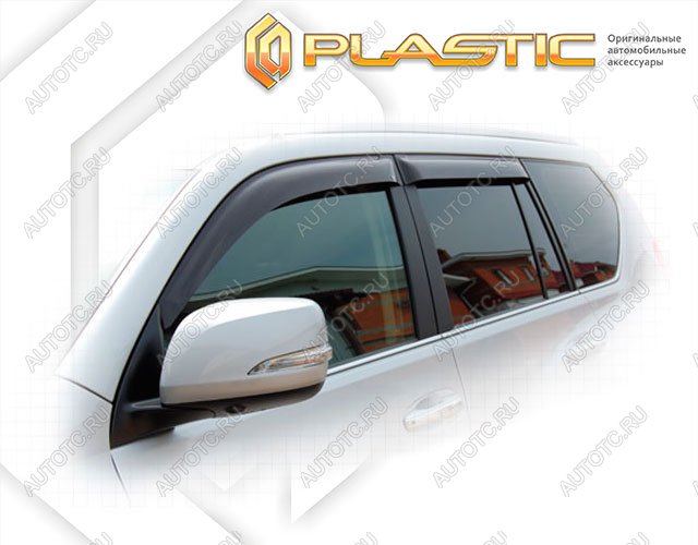 3 079 р. Ветровики дверейClassic полупрозрачныйLexusGX 4602010–2013Chrome molding=120,  2010030305578  с доставкой в г. Тамбов