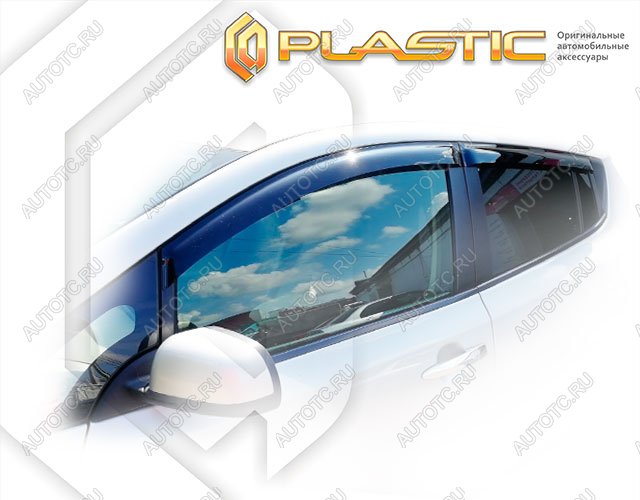 2 799 р. Ветровики дверейClassic полупрозрачныйNissanLeaf 2009-2017AZE0, ZEO  2010030314136  с доставкой в г. Тамбов