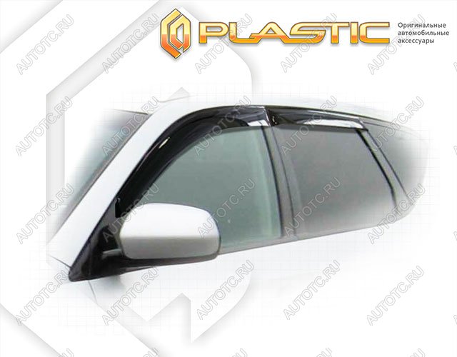 2 699 р. Ветровики дверейClassic полупрозрачныйNissanMurano 2009–2015Chrome molding=120,  2010030305219  с доставкой в г. Тамбов