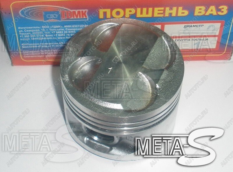 4 999 р. Поршни 2112 смещ. 3,5 диам. 82,4 ТДМК 688245760  с доставкой в г. Тамбов