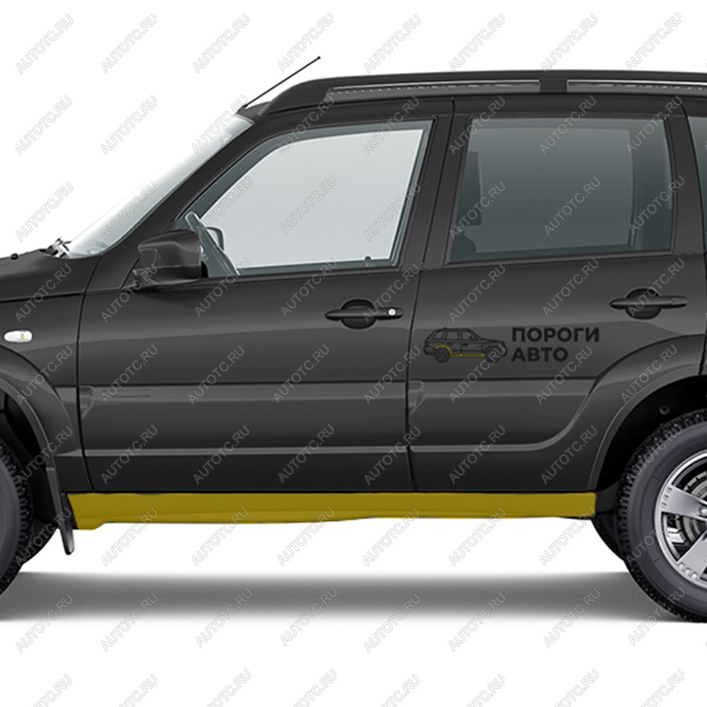3 899 р. Chevrolet Niva ремонтные пороги  muowe-01  с доставкой в г. Тамбов